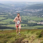 Runner 158 Eildon Hill race 2014